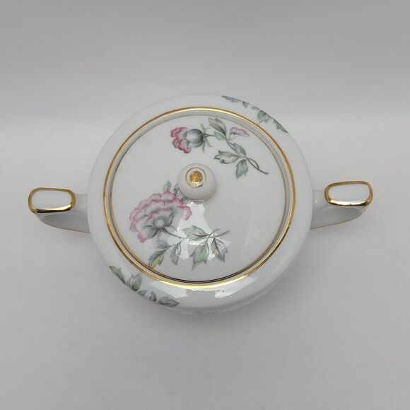 Mikado China Malay Made In Occupied Japan Sugar Bowl With Lid and Creamer - Picture 5 of 16